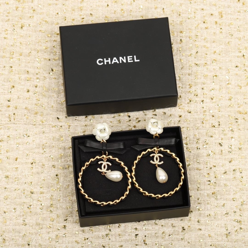 Ch*el earrings